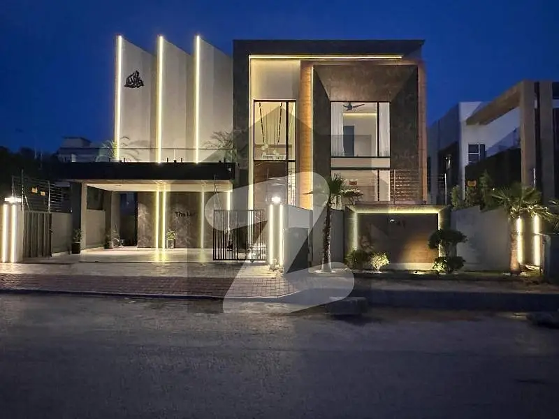24 Marla Ultra Luxury Designer House Available For Sale In Phase 8 Bahria Town