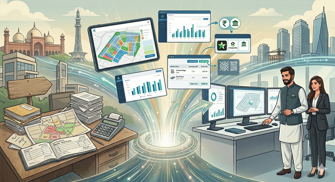 What Is Real Estate ERP in Pakistan? A Complete Guide for Housing Societies & Developers